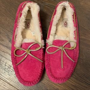Hot Pink UGG Slippers
